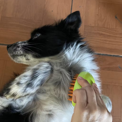 cepillo de vapor 3 en 1 para mascotas